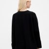 CashSoft Shaker-Stitch Boyfriend-Pullover CashSoft Shaker-Stitch Boyfriend-Pullover
