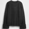 CashSoft Shaker-Stitch Boyfriend-Pullover CashSoft Shaker-Stitch Boyfriend-Pullover
