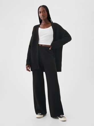 CashSoft Shaker-Stitch-Pulloverhose