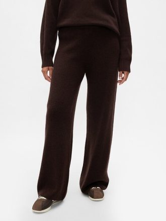 CashSoft Shaker-Stitch-Pulloverhose