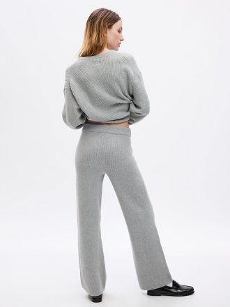 CashSoft Shaker-Stitch-Pulloverhose