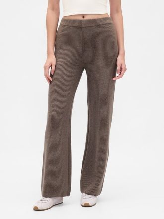 CashSoft Shaker-Stitch-Pulloverhose