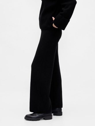 CashSoft Shaker-Stitch-Pulloverhose
