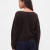 CashSoft Stretch-Kurzpullover mit Laternenärmeln CashSoft Stretch-Kurzpullover mit Laternenärmeln