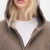 CashSoft Sweater Kapuzenjacke mit Reißverschluss