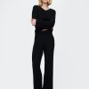 CashSoft Sweathose mit weitem Rippenmuster CashSoft Sweathose mit weitem Rippenmuster