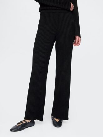 CashSoft Sweathose mit weitem Rippenmuster