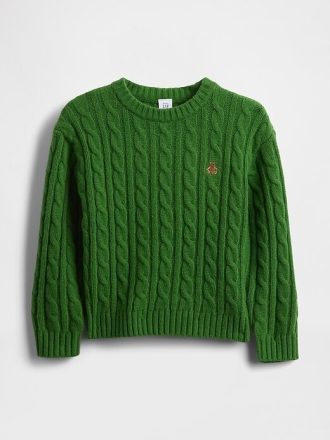 CashSoft Zopfmusterpullover für Babys und Kleinkinder