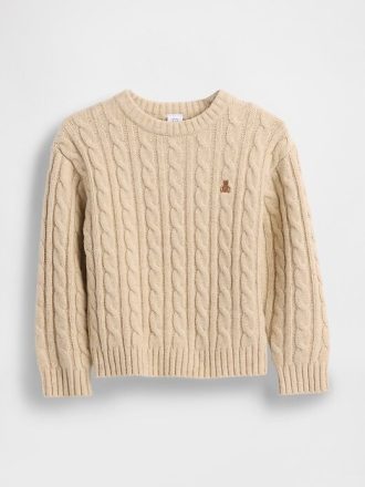 CashSoft Zopfmusterpullover für Babys und Kleinkinder