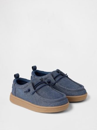 Chambray Moc Sneakers für Babys und Kleinkinder