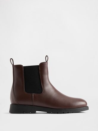 Chelsea Boots aus veganem Leder für Kinder