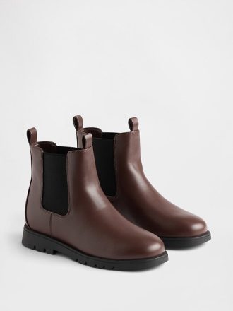 Chelsea Boots aus veganem Leder für Kinder