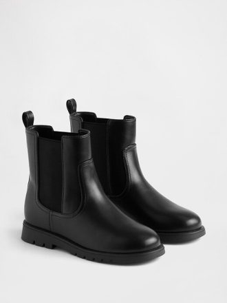 Chelsea-Stiefel aus veganem Leder für Kinder