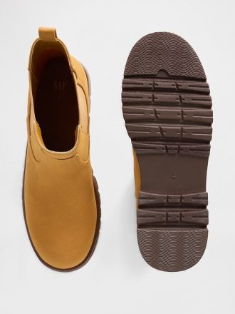 Chelsea-Stiefel aus veganem Leder für Kinder