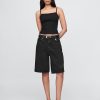 Crop-Tanktop mit Rippenpullover Crop-Tanktop mit Rippenpullover