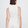 Crop-Tanktop mit Rippenpullover Crop-Tanktop mit Rippenpullover