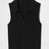 Crop-Tanktop mit Rippenpullover Crop-Tanktop mit Rippenpullover