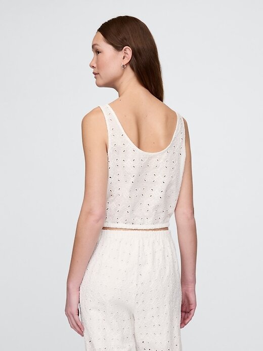 Crop Top mit gerafftem Saum Crop Top mit gerafftem Saum