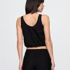 Crop Top mit gerafftem Saum Crop Top mit gerafftem Saum