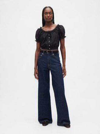 Crop Top mit Ösen