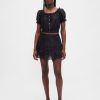 Crop Top mit Ösen Crop Top mit Ösen