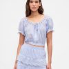 Crop Top mit Ösen Crop Top mit Ösen