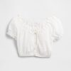 Crop Top mit Ösen Crop Top mit Ösen