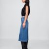 Culotte-Jeans mit hohem Bund Culotte-Jeans mit hohem Bund