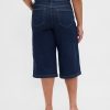 Culotte-Jeans mit hohem Bund Culotte-Jeans mit hohem Bund