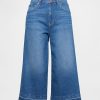 Culotte-Jeans mit hohem Bund Culotte-Jeans mit hohem Bund