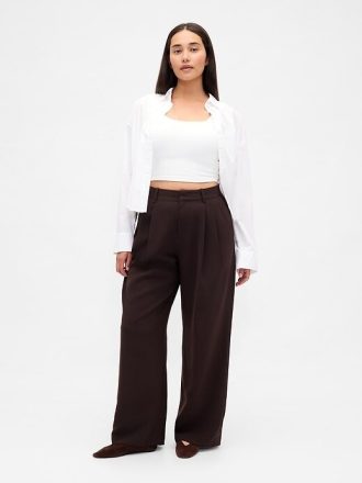 Curvy 365 – Hoch sitzende Bundfaltenhose