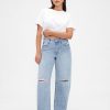 Curvy High Rise Barrel Jeans Curvy High Rise Barrel Jeans