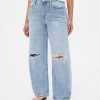 Curvy High Rise Barrel Jeans Curvy High Rise Barrel Jeans