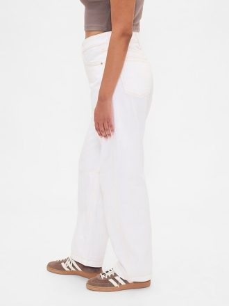 Curvy High Rise Barrel Jeans