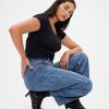 Curvy High Rise Barrel Jeans Curvy High Rise Barrel Jeans