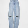 Curvy High Rise Barrel Jeans Curvy High Rise Barrel Jeans