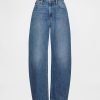 Curvy High Rise Barrel Jeans Curvy High Rise Barrel Jeans