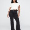 Curvy High Rise Schlagjeans im 70er-Jahre-Stil