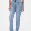 Curvy High Rise Slim Straight Jeans im 90er-Stil