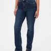 Curvy High Rise Slim Straight Jeans im 90er-Stil