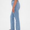 Curvy High Rise Slim Straight Jeans im 90er-Stil