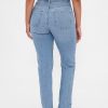 Curvy High Rise Slim Straight Jeans im 90er-Stil