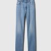 Curvy High Rise Slim Straight Jeans im 90er-Stil