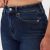Curvy High Rise Slim Straight Jeans im 90er-Stil