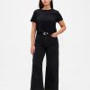 Curvy High Rise Stride Knöcheljeans mit weitem Bein Curvy High Rise Stride Knöcheljeans mit weitem Bein