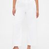 Curvy High Rise Stride Knöcheljeans mit weitem Bein Curvy High Rise Stride Knöcheljeans mit weitem Bein