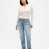 Curvy Low Rise Slim Straight Jeans im 90er-Stil Curvy Low Rise Slim Straight Jeans im 90er-Stil