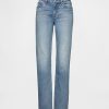 Curvy Low Rise Slim Straight Jeans im 90er-Stil Curvy Low Rise Slim Straight Jeans im 90er-Stil