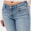 Curvy Low Rise Slim Straight Jeans im 90er-Stil Curvy Low Rise Slim Straight Jeans im 90er-Stil