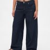 Curvy UltraSoft Baggy-Jeans mit mittlerer Leibhöhe Curvy UltraSoft Baggy-Jeans mit mittlerer Leibhöhe